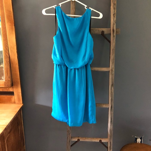 Day or Night Bright Blue Dress - Picture 3 of 4